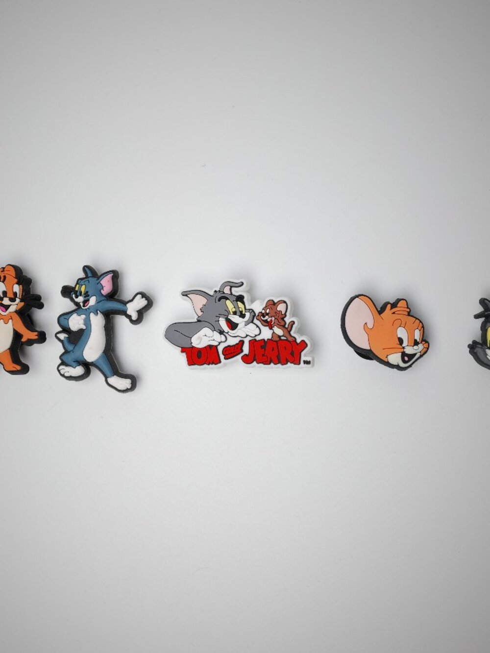 Tom and Jerry Shoe Charms Set of 5 Cartoon Charms for Crocs